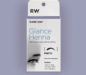 KIT GLANCE HENNA PRETO RARE WAY