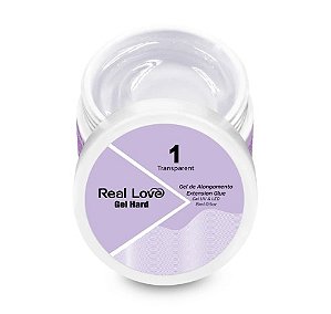 GEL HARD REAL LOVE 1 TRANSPARENT 15 ML