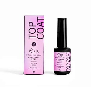 TOP COAT BUTTERFLY PINK 9G VOLIA