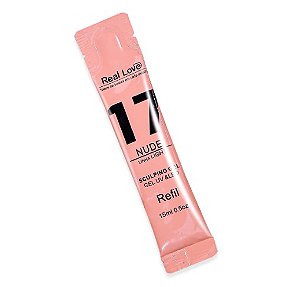 REFIL DE GEL CONSTRUTOR REAL LOVE 17 NUDE 15 ML