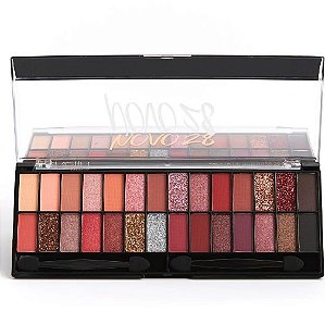PALETA DE SOMBRA 28 CORES FEBELLA