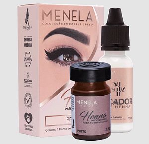 KIT HENNA PRETO MENELA