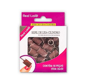 REFIL LIXA MANDRIL GRAMATURA 120 REAL LOVE