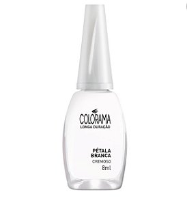 ESMALTE CREMOSO PETALA BRANCA COLORAMA
