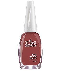ESMALTE CREMOSO ROSA ANTIGO 8ML COLORAMA