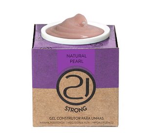 GEL CONSTRUTOR STRONG NATURAL PEARL 34G NAILS 21
