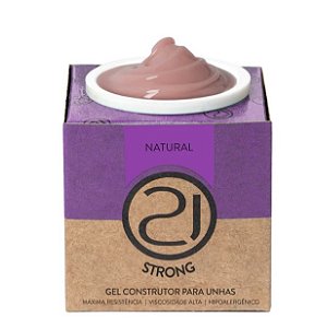 GEL CONSTRUTOR STRONG NATURAL 34G NAILS 21