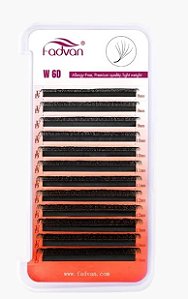 CILIOS 6D W 0.07D MIX 8-14 MM PRETO FADVAN