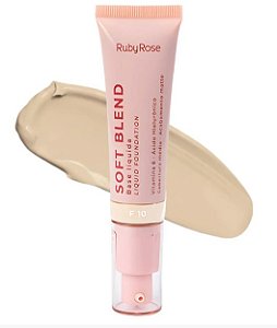 BASE LIQUIDA SOFT BLEND COR F10 30G RUBY ROSE