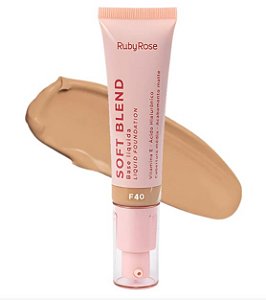 BASE LIQUIDA SOFT BLEND COR F40 30G RUBY ROSE