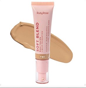 BASE LIQUIDA SOFT BLEND COR F50 30G RUBY ROSE