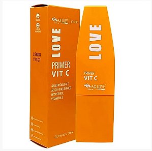 PRIMER HIDRATANTE VITAMINA C 30ML MAX LOVE