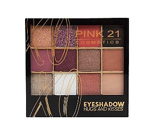 PALETA DE SOMBRA HUGS AND KISSES COLOR 03 PINK 21