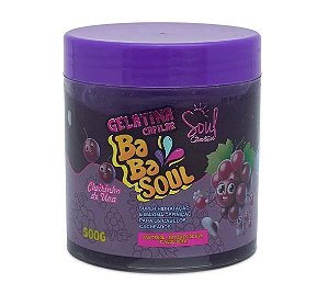 GELATINA CAPILAR CHEIRINHO DE UVA 500G SOUL COSMETICOS