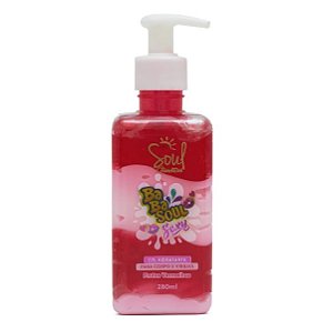 GEL HIDRATANTE CORPO E VIRILHA FRUTAS VERMELHAS 280ML SOUL COSMETICOS