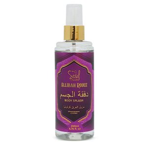 BODY SPLASH ALLIBAH ROUGE 200ML SOUL COSMETICOS