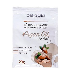 PÓ DESCOLORANTE PARA PELOS E CABELOS ARGAN OIL 20G BEIRA ALTA