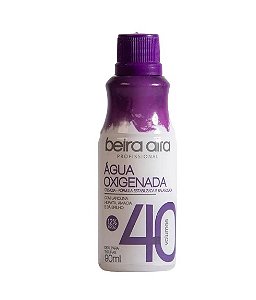 ÁGUA OXIGENADA CREMOSA 40 VOLUMES - 90ML BEIRA ALTA