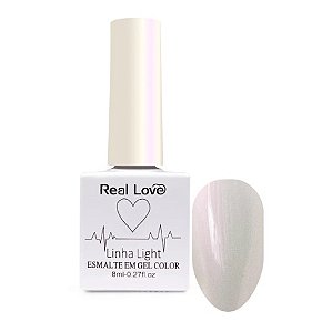 ESMALTE EM GEL 8ML LINHA LIGHT COR 186 REAL LOVE