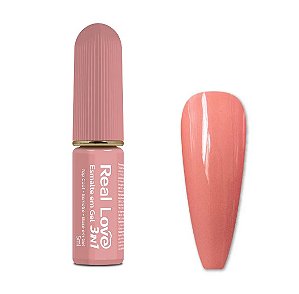 ESMALTE EM GEL 3 EM 1 5ML COR 13 REAL LOVE