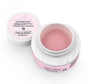 GEL SOLIDO PARA UNHAS REAL LOVE 16 NUDE 15 ML