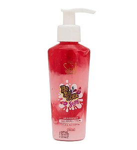 GEL HIDRATANTE CORPO E VIRILHA FRUTAS VERMELHAS 100ML SOUL COSMETICOS