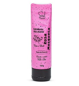 ESFOLIANTE HIDRATANTE CORPO E ROSA MOSQUETA 100G SOUL COSMETICOS