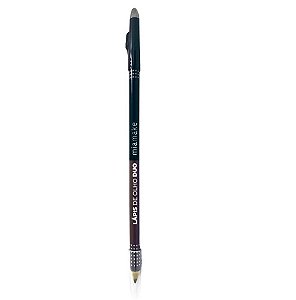 LAPIS PARA OS OLHOS DUO PRETO E MARROM COM APONTADOR MIA MAKE