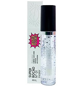 GLOSS LABIAL SUPER BOCAO Nº 01 INCOLOR SUPER PODERES