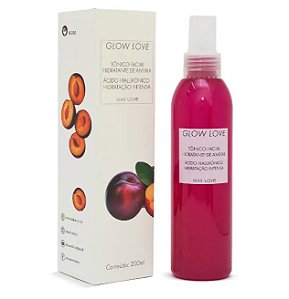 TONICO FACIAL HIDRATANTE DE AMEIXA GLOW LOVE 200ML MAX LOVE