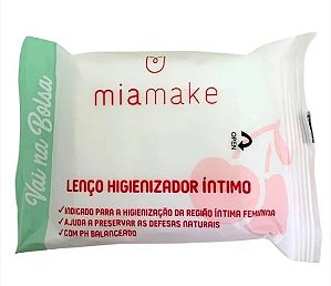 LENÇO HIGIENIZADOR INTIMO VAI NA BOLSA MIA MAKE