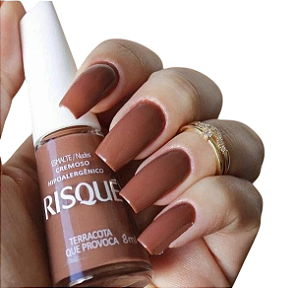 ESMALTE CREMOSO TERRACOTA QUE PROVOCA 8ML RISQUE