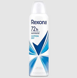 DESODORANTE AEROSOL COTTON DRY 150ML REXONA