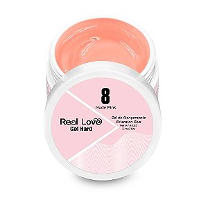GEL HARD REAL LOVE 8 NUDE PINK 15 ML