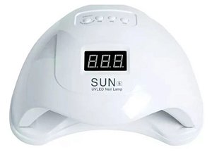 CABINE PARA UNHAS 48W BRANCA SUN 5