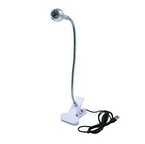 LUMINARIA ARTICULADA UV PRATA REAL LOVE