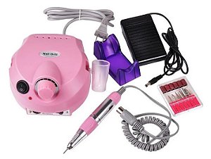 LIXADEIRA MOTOR PORQUINHO 35.000 RPM ROSA SIOUX