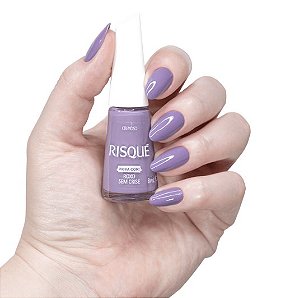 ESMALTE CREMOSO ROXO SEM CRISE 8ML RISQUE