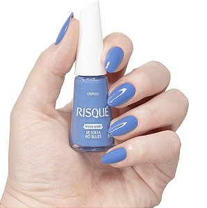 ESMALTE CREMOSO SE SOLTA NO BLUES 8ML RISQUE