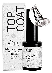 TOP COAT EGGSHELL SILVER 9G VOLIA