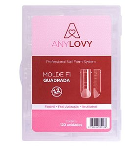 MOLDE F1 QUADRADO 120 PÇS ANY LOVY