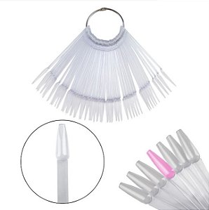 MOSTRUARIO DE ESMALTE BAILARINA TRANSPARENTE COM 50 UNI