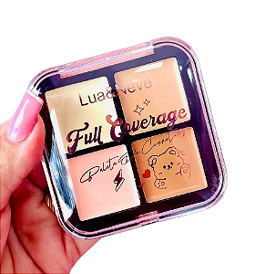 PALETA DE CORRETIVO FULL COVERAGE COR 02 LUA&NEVE