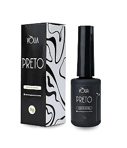 ESMALTE EM GEL PRETO 9G VOLIA