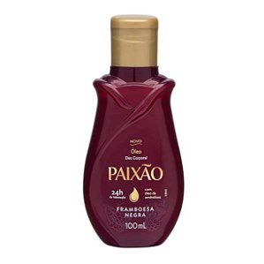 OLEO CORPORAL FRAMBOESA NEGRA 100ML PAIXAO