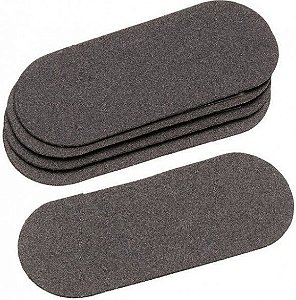 REFIL LIXA PEDICURE ADESVIVA PRETA COM 12UNI PLIN COSMETICOS
