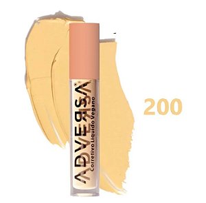 CORRETIVO LIQUIDA MATTE VEGANO COR 200 ADVERSA