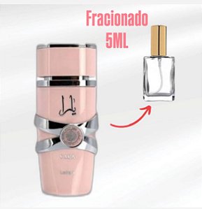 FRACIONADO 5ML YARA EAU DE PARFUM FEMININO LATTAFA