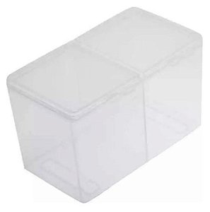 PORTA ALGODAO DUPLO TRANSPARENTE