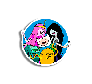 Turma Hora de Aventura II - InkStickers